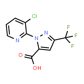 438450-39-6 | 1-(3-chloropyridin-2-yl)-3-(trifluoromethyl)-1H-pyrazole-5-carboxylic acid