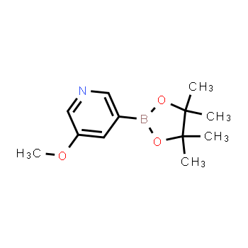 445264-60-8 | 3-methoxy-5-(4,4,5,5-tetramethyl-1,3,2-dioxaborolan-2-yl)pyridine