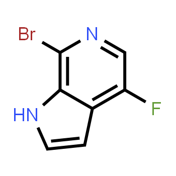 446284-38-4 | 7-bromo-4-fluoro-1H-pyrrolo[2,3-c]pyridine