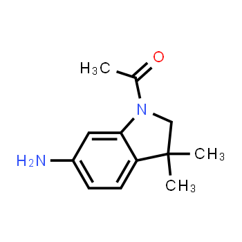 453562-71-5 | 1-(6-Amino-3,3-dimethylindolin-1-yl)ethanone