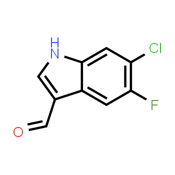 467451-99-6 | 6-chloro-5-fluoro-1H-indole-3-carbaldehyde