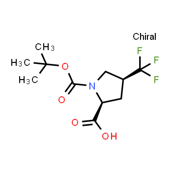 470482-41-8 | (2S,4S)-1-[(tert-butoxy)carbonyl]-4-(trifluoromethyl)pyrrolidine-2-carboxylic acid