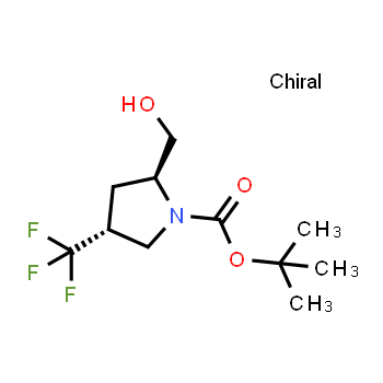 470482-43-0 | tert-butyl (2S,4R)-2-(hydroxymethyl)-4-(trifluoromethyl)pyrrolidine-1-carboxylate