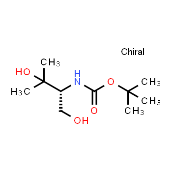 473545-40-3 | (R)-tert-butyl 1,3-dihydroxy-3-methylbutan-2-ylcarbamate