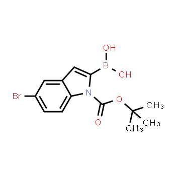 475102-13-7 | 5-Bromo-1-(tert-butoxycarbonyl)-1H-indol-2-ylboronic acid