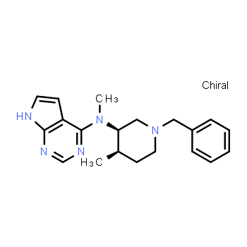 477600-73-0 | 7H-Pyrrolo[2,3-d]pyrimidin-4-amine, N-methyl-N-[(3R,4R)-4-methyl-1-(phenylmethyl)-3-piperidinyl]-