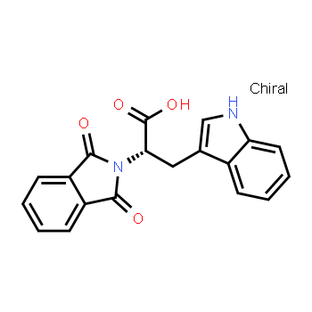 48208-26-0 | (S)-2-(1,3-dioxoisoindolin-2-yl)-3-(1H-indol-3-yl)propanoic acid