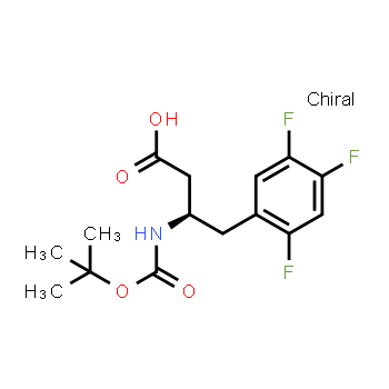 486460-00-8 | (R)-3-((tert-Butoxycarbonyl)amino)-4-(2,4,5-trifluorophenyl)butanoic acid