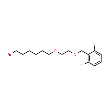 503070-57-3 | 2-(2-(6-bromohexyloxy)ethoxymethyl)-1,3-dichlorobenzene