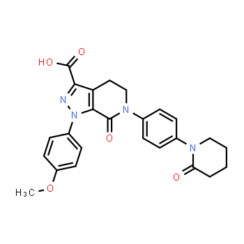 503614-92-4 | 1-(4-Methoxyphenyl)-7-Oxo-6-[4-(2-Oxopiperidin-1-Yl)Phenyl]-4,5,6,7-Tetrahydro-1H-Pyrazolo[3,4-C]Pyridine-3-Carboxylic Acid