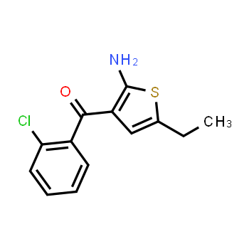 50508-60-6 | (2-amino-5-ethylthiophen-3-yl)(2-chlorophenyl)methanone