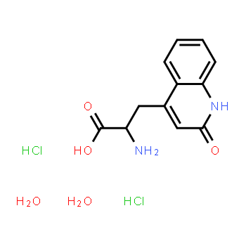 5162-90-3 | 2-Amino-3-(2-oxo-1,2-dihydroquinolin-4-yl)propanoic acid dihydrochloride dihydrate