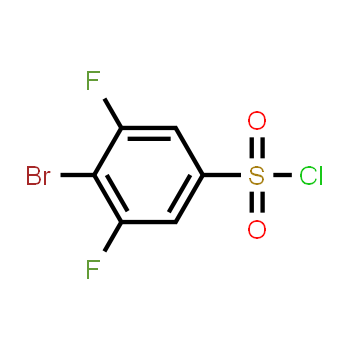 518057-63-1 | 4-Bromo-3,5-difluorobenzenesulfonyl chloride