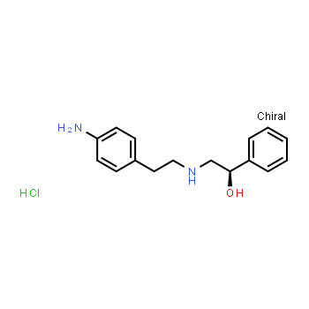 521284-22-0 | (alphaR)-alpha-[[[2-(4-Aminophenyl)ethyl]amino]methyl]benzenemethanol hydrochloride