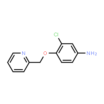 524955-09-7 | Benzenamine, 3-chloro-4-(2-pyridinylmethoxy)-