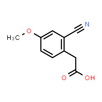 52786-67-1 | 2-Cyano-4-methoxyphenylacetic acid