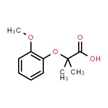 53498-60-5 | 2-(2-methoxyphenoxy)-2-methylpropanoic acid