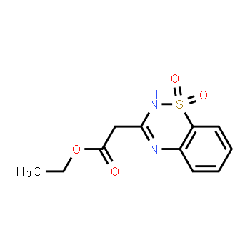 53971-22-5 | 2H-1,2,4-Benzothiadiazine-3-acetic acid ethyl ester 1,1-dioxide