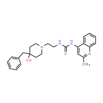 540769-28-6 | 1-(2-(4-benzyl-4-hydroxypiperidin-1-yl)ethyl)-3-(2-methylquinolin-4-yl)urea