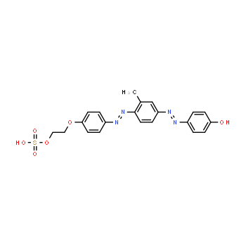 54307-21-0 | p-[[3-methyl-4-[[4-[2-(sulphooxy)ethoxy]phenyl]azo]phenyl]azo]phenol