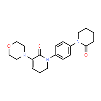 545445-44-1 | 5,6-Dihydro-3-(4-morpholinyl)-1-[4-(2-oxo-1-piperidinyl)phenyl]-2(1H)-pyridinone