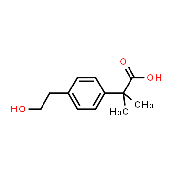 552301-45-8 | 2-(4-(2-hydroxyethyl)phenyl)-2-Methylpropanoic acid