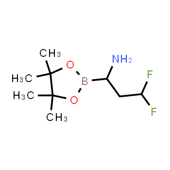 552314-94-0 | 3,3-difluoro-1-(4,4,5,5-tetramethyl-1,3,2-dioxaborolan-2-yl)propan-1-amine