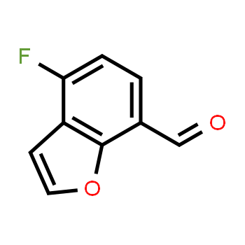 555155-07-2 | 4-Fluorobenzofuran-7-carboxaldehyde