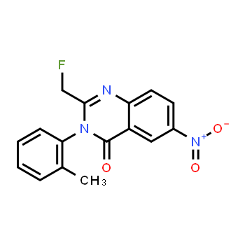 56287-73-1 | 2-(fluoromethyl)-3-(2-methylphenyl)-6-nitroquinazolin-4(3H)-one