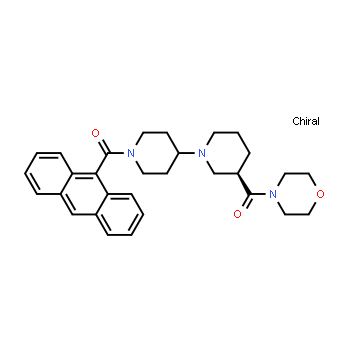 591778-68-6 | (R)-anthracen-9-yl(3-(morpholine-4-carbonyl)-[1,4'-bipiperidin]-1'-yl)methanone