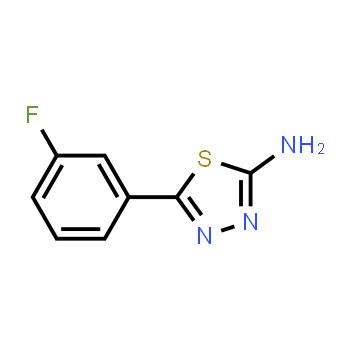 59565-52-5 | 5-(3-Fluorophenyl)-1,3,4-thiadiazol-2-amine