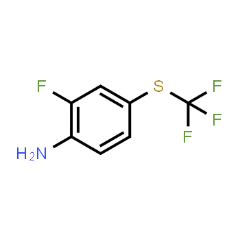 596850-17-8 | 2-Fluoro-4-(trifluoromethylthio)aniline