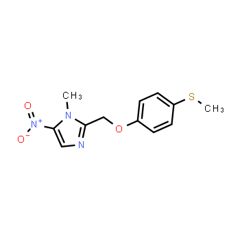 59729-37-2 | 1-methyl-2-((4-(methylthio)phenoxy)methyl)-5-nitro-1H-imidazole