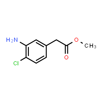 59833-69-1 | Methyl 3-amino-4-chlorophenylacetate