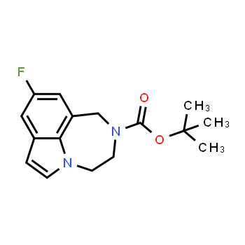 603300-92-1 | tert-butyl 9-fluoro-3,4-dihydro-[1,4]diazepino[6,7,1-hi]indole-2(1h)-carboxylate