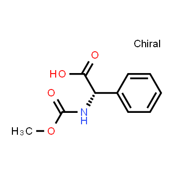 60725-19-1 | (S)-2-((Methoxycarbonyl)amino)-2-phenylacetic acid