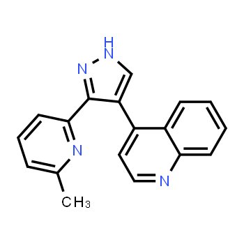 607737-87-1 | 4-(3-(6-methylpyridin-2-yl)-1H-pyrazol-4-yl)quinoline