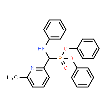 614750-85-5 | Phosphonic acid, P-[(6-Methyl-2-pyridinyl)(phenylaMino)Methyl]-, diphenyl ester