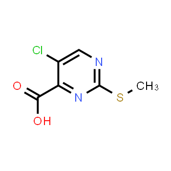 61727-33-1 | 5-Chloro-2-(methylthio)pyrimidine-4-carboxylic acid