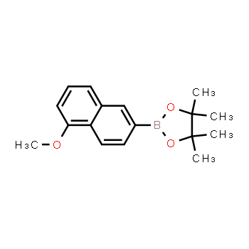 627526-43-6 | 2-(5-methoxynaphthalen-2-yl)-4,4,5,5-tetramethyl-1,3,2-dioxaborolane