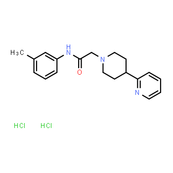 630116-49-3 | N-(3-methylphenyl)-4-(2-pyridinyl)-1-piperidineacetamide Dihydrochloride