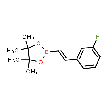 633327-36-3 | (E)-2-(3-fluorostyryl)-4,4,5,5-tetramethyl-1,3,2-dioxaborolane