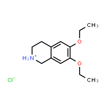 63905-65-7 | 6,7-diethoxy-1,2,3,4-tetrahydroisoquinolinium chloride