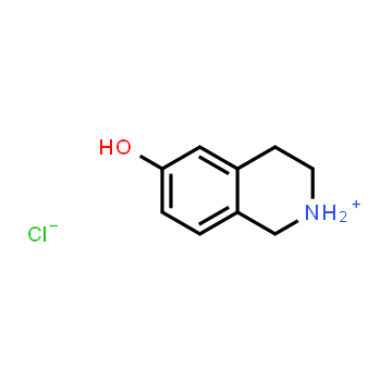 63905-73-7 | 6-hydroxy-1,2,3,4-tetrahydroisoquinolinium chloride