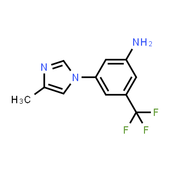 641571-11-1 | 3-(4-methyl-1H-imidazol-1-yl)-5-(trifluoromethyl)aniline