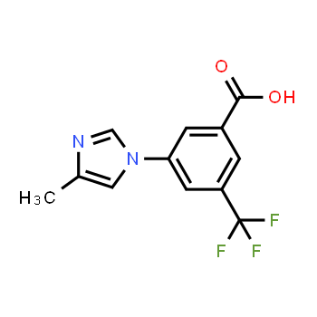 641571-13-3 | 3-(4-methyl-1H-imidazol-1-yl)-5-(trifluoromethyl)benzoic acid