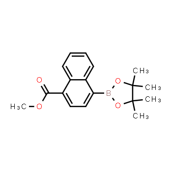 643094-08-0 | methyl 4-(4,4,5,5-tetramethyl-1,3,2-dioxaborolan-2-yl)-1-naphthoate