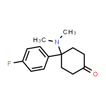 65618-76-0 | Cyclohexanone, 4-(4-fluorophenyl)-4-(dimethylamino)-