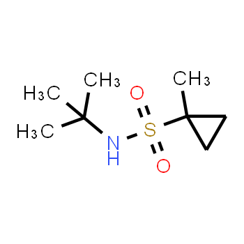 669008-25-7 | N-tert-Butyl-1-methylcyclopropane-1-sulfonamide