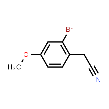 66916-98-1 | 2-Bromo-4-methoxyphenylacetonitrile